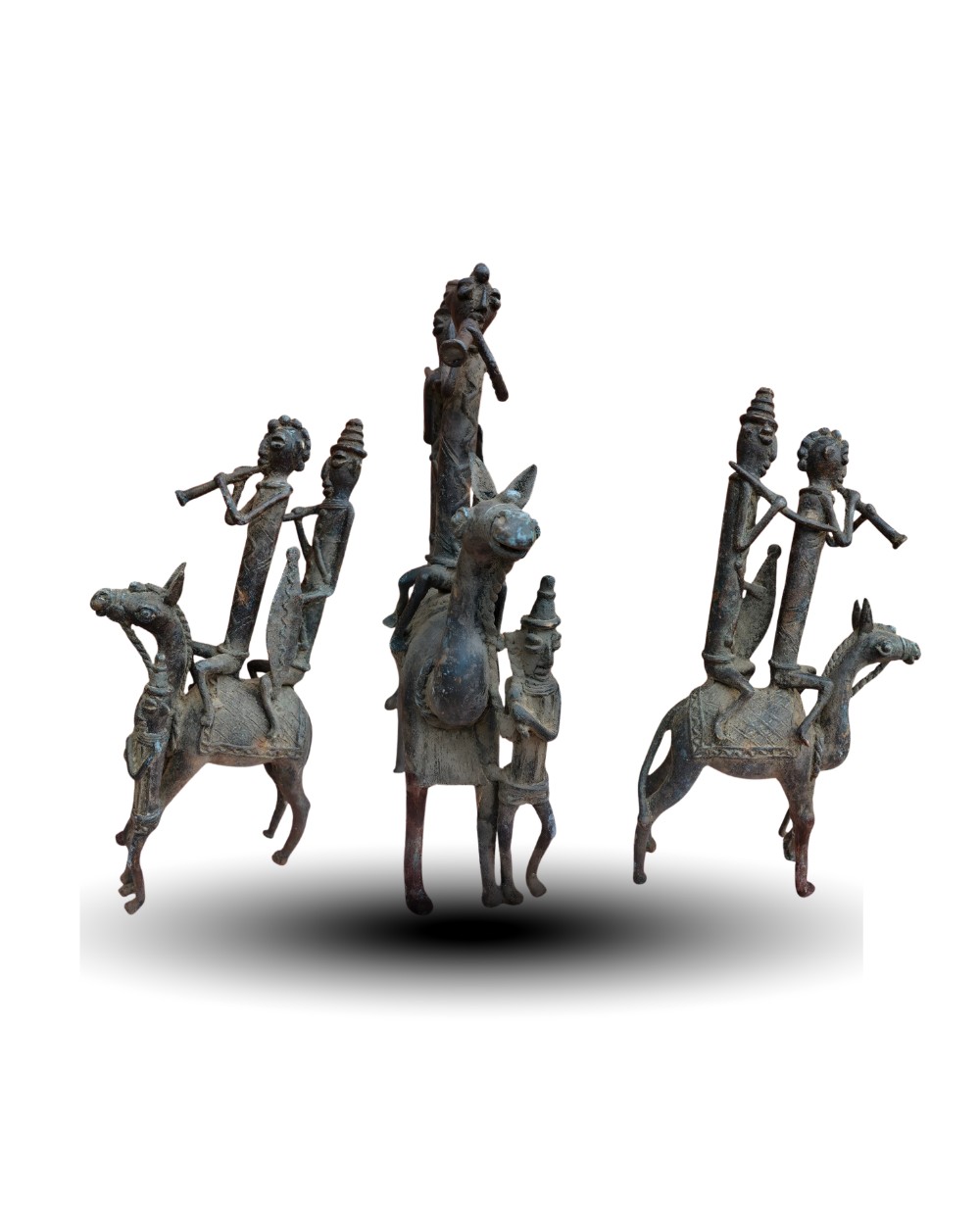 CHAD - GUARD WITH MUSICIAN