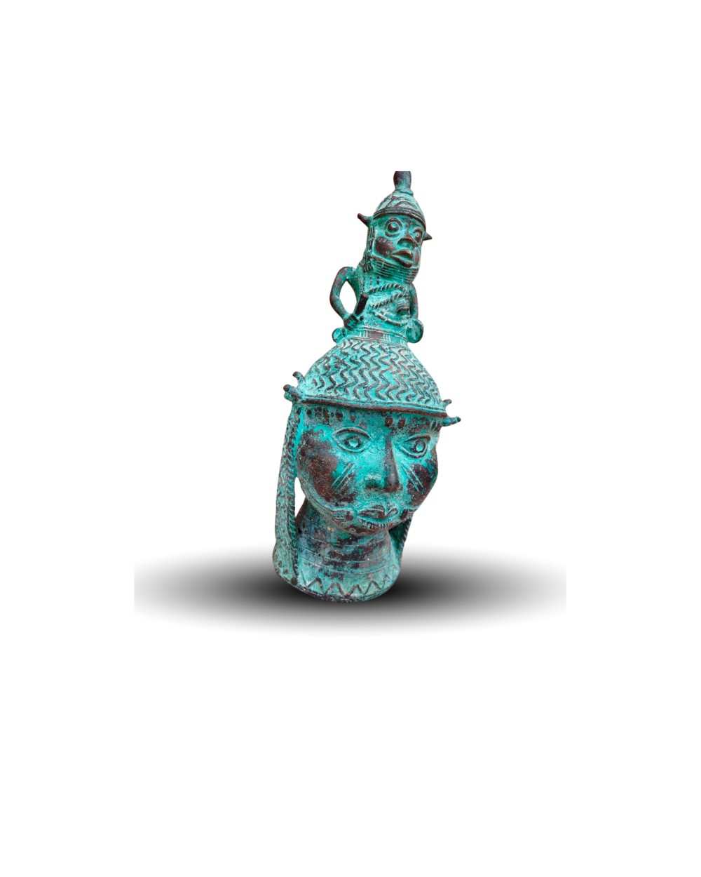 BENIN - BIG BRONZE HEAD