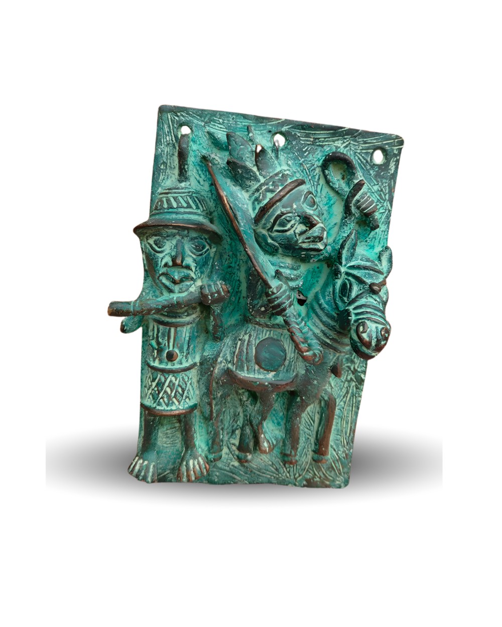 BENIN - IFE BRONZE PLAQUE