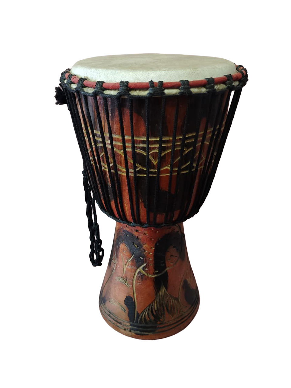West Africa: Traditional Djembe Drum - Variant 1